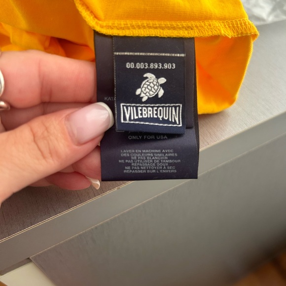 Yellow vilebrequin kids t-shirt - Picture 2 of 7